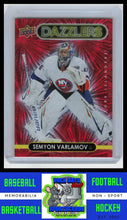 Load image into Gallery viewer, 2021 Upper Deck #DZ-29 Semyon Varlamov Dazzlers Pink NM