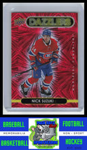 Load image into Gallery viewer, 2021 Upper Deck #DZ-26 Nick Suzuki Dazzlers Pink NM