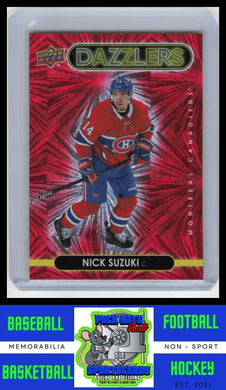 2021 Upper Deck #DZ-26 Nick Suzuki Dazzlers Pink NM