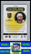 Load image into Gallery viewer, 2021 Upper Deck #DZ-46 Alex Pietrangelo Dazzlers Pink NM