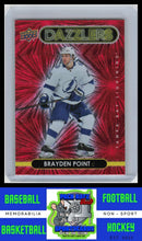 Load image into Gallery viewer, 2021 Upper Deck #DZ-40 Brayden Point Dazzlers Red NM