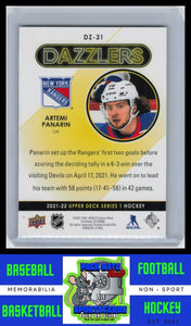 2021 Upper Deck #DZ-31 Artemi Panarin Dazzlers Pink NM