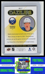 2021 Upper Deck #DZ-7 Rasmus Dahlin Dazzlers Pink NM