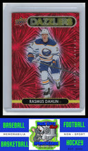 Load image into Gallery viewer, 2021 Upper Deck #DZ-7 Rasmus Dahlin Dazzlers Pink NM