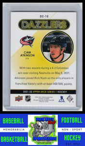 2021 Upper Deck #DZ-130 Cam Atkinson Dazzlers Pink NM