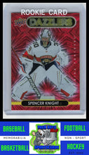 Load image into Gallery viewer, 2021 Upper Deck #DZ-21 Spencer Knight Dazzlers Red NM