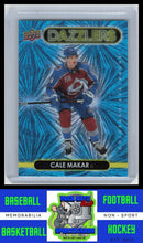 Load image into Gallery viewer, 2021 Upper Deck #DZ-14 Cale Makar Dazzlers Blue NM