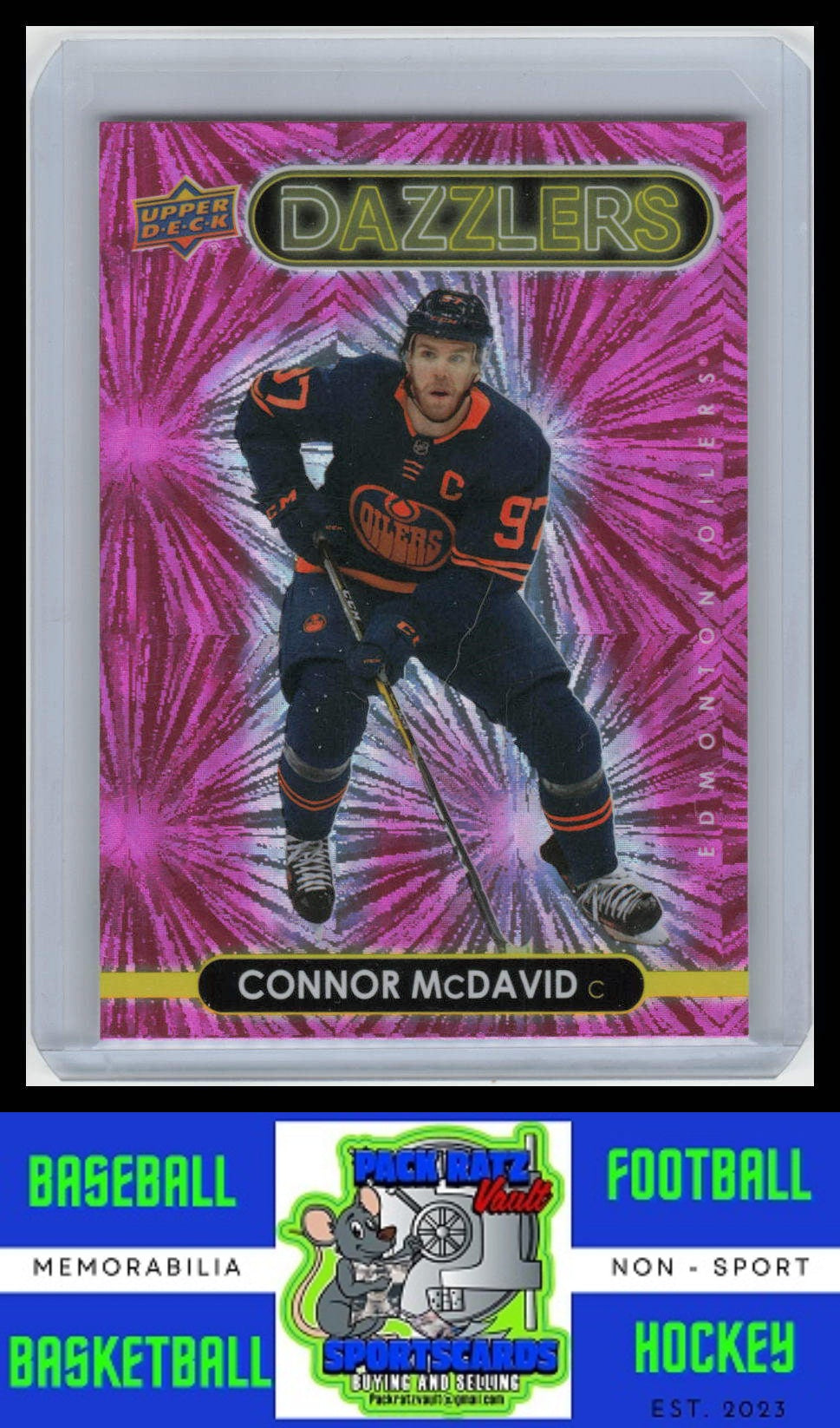 2021 Upper Deck #DZ-19 Connor McDavid Dazzlers NM