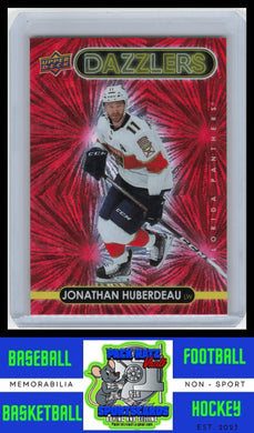 2021 Upper Deck #DZ-22 Jonathan Huberdeau Dazzlers Red NM