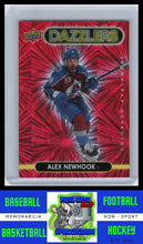 Load image into Gallery viewer, 2021 Upper Deck #DZ-13 Alex Newhook Dazzlers Red NM