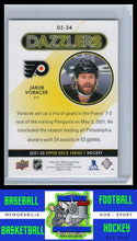 Load image into Gallery viewer, 2021 Upper Deck #DZ-34 Jakub Voracek Dazzlers Green NM