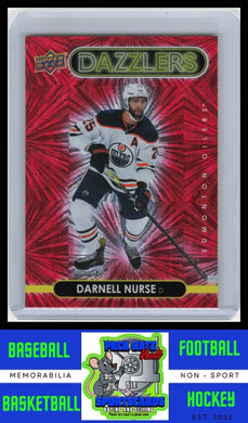 2021 Upper Deck #DZ-20 Darnell Nurse Dazzlers Blue NM