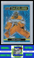 Load image into Gallery viewer, 2021 Upper Deck #DZ-27 Juuse Saros Dazzlers Blue NM