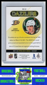 2021 Upper Deck #DZ-2 Jamie Drysdale Dazzlers Pink NM