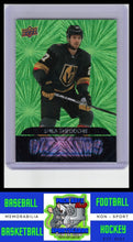 Load image into Gallery viewer, 2020 Upper Deck #DZ-98 Shea Theodore Dazzlers Green NM