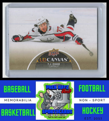 2021 Upper Deck #C85 T.J. Oshie UD Canvas NM