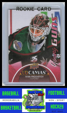 2021 Upper Deck #C106 Ivan Prosvetov UD Canvas NM