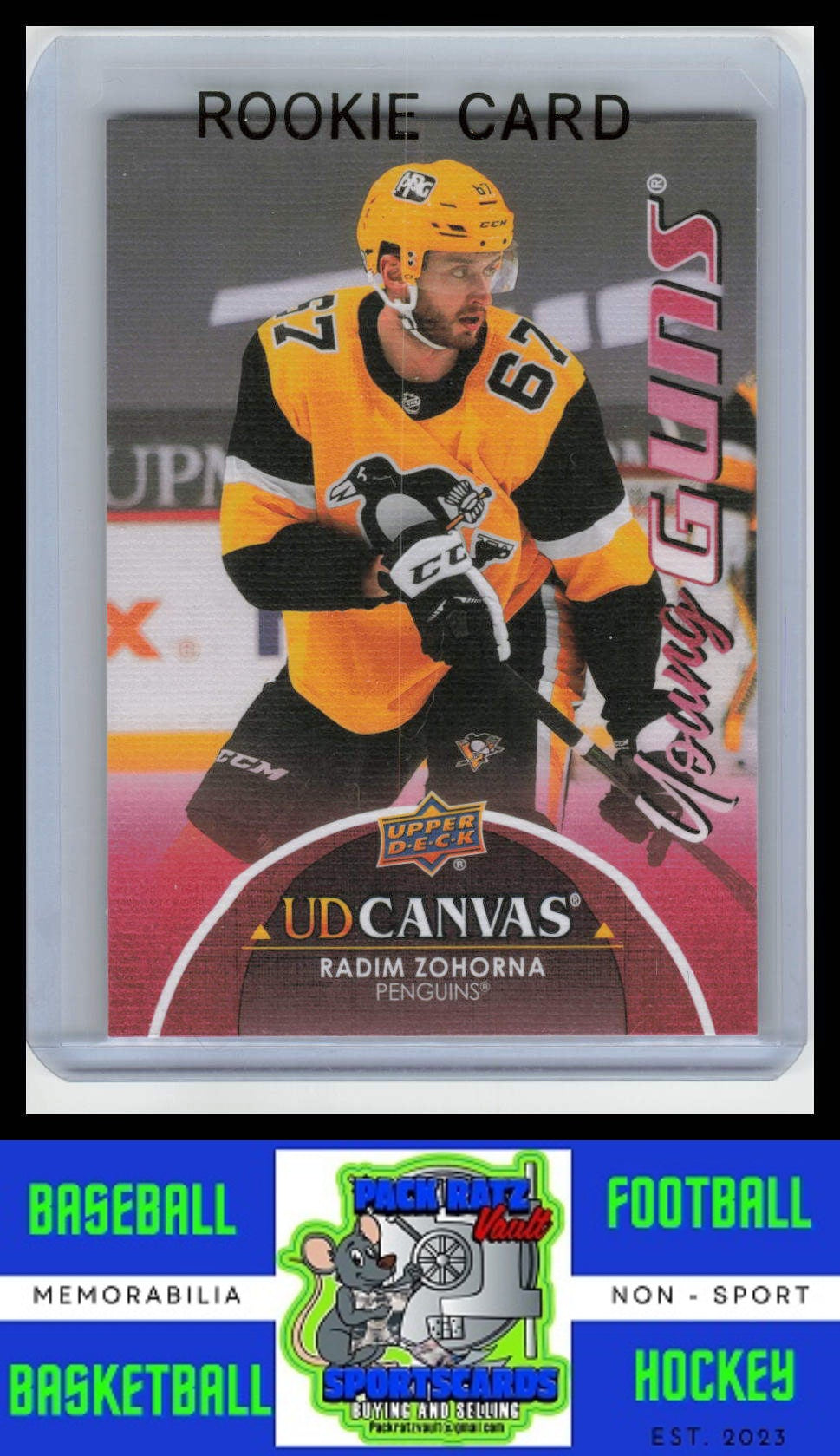 2021 Upper Deck #C110 Radim Zohorna UD Canvas NM