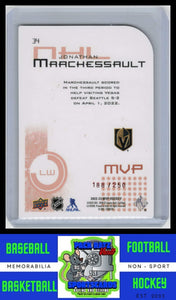 2022 Upper Deck MVP #34 Jonathan Marchessault Colors and Contours NM