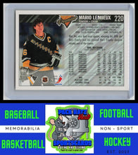 Load image into Gallery viewer, 1993 Topps Premier #220 Mario Lemieux Gold NM