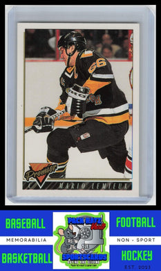 1993 Topps Premier #220 Mario Lemieux Gold NM