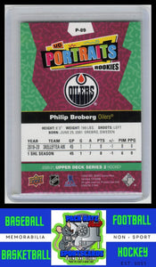 2020 Upper Deck #P-89 Philip Broberg UD Portraits NM