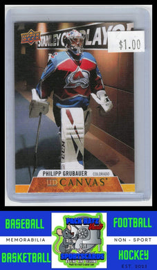 2020 Upper Deck #C144 Philipp Grubauer UD Canvas NM