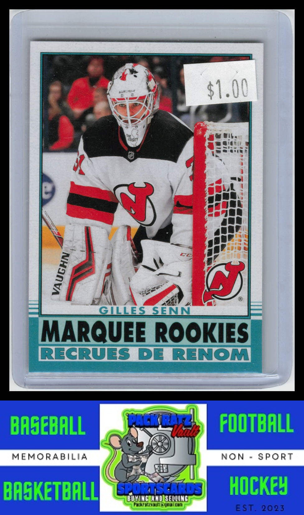 2021 O-Pee-Chee #615 Gilles Senn Marquee Rookies NM