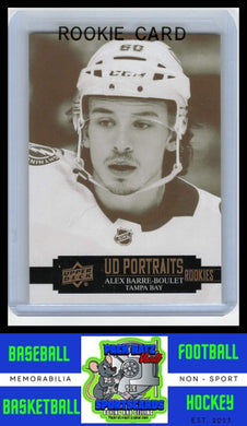 2021 Upper Deck #P-39 Alex Barre-Boulet UD Portraits NM