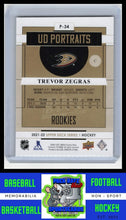 Load image into Gallery viewer, 2021 Upper Deck #P-34 Trevor Zegras UD Portraits NM