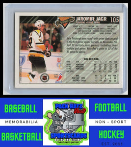 1993 Topps Premier #105 Jaromir Jagr NM