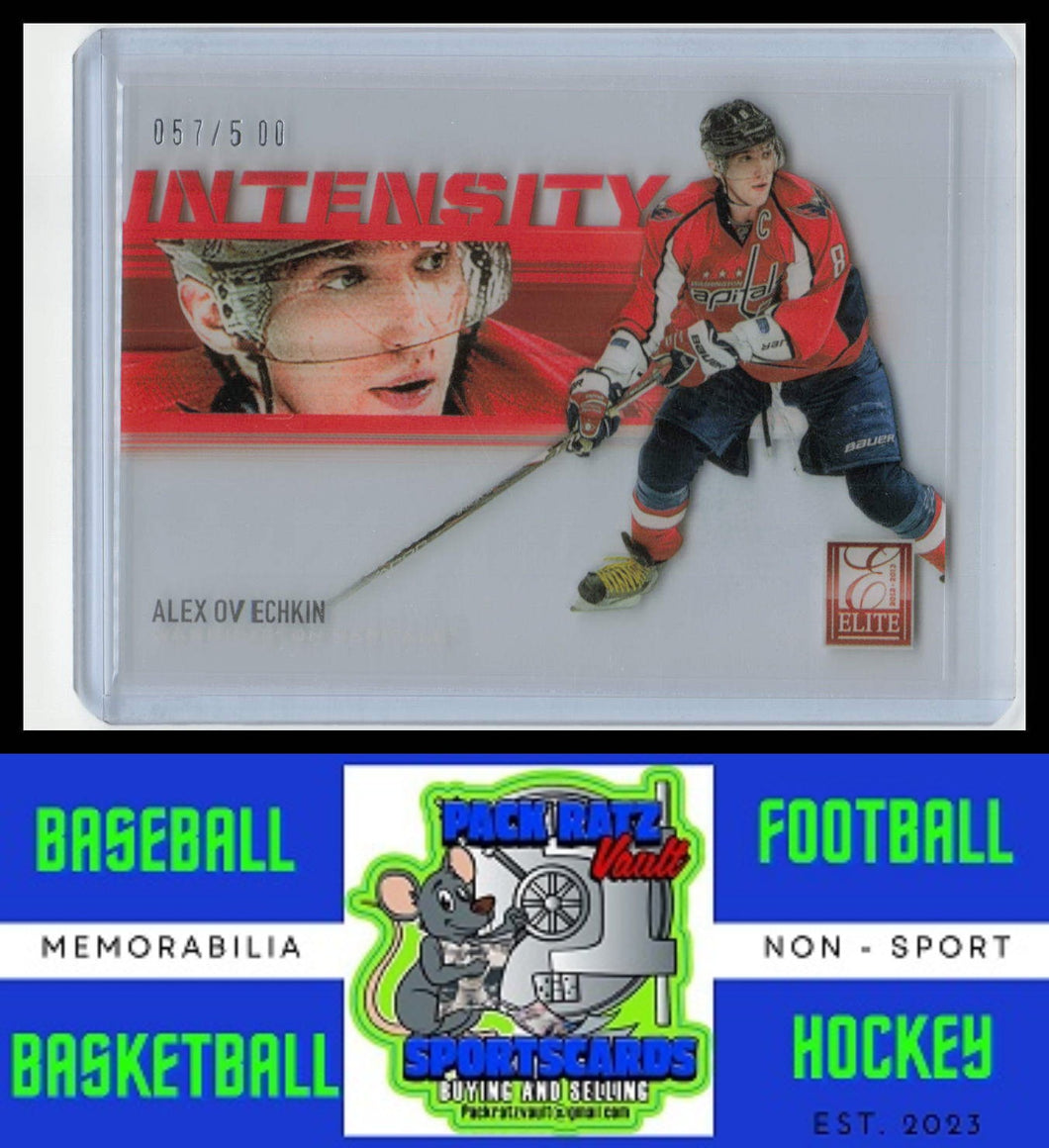 2012 Panini Rookie Anthology #I-16 Alex Ovechkin Elite Intensity NM