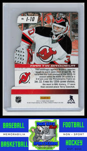 2013 Upper Deck #G7 Martin Brodeur Shining Stars Goalies NM