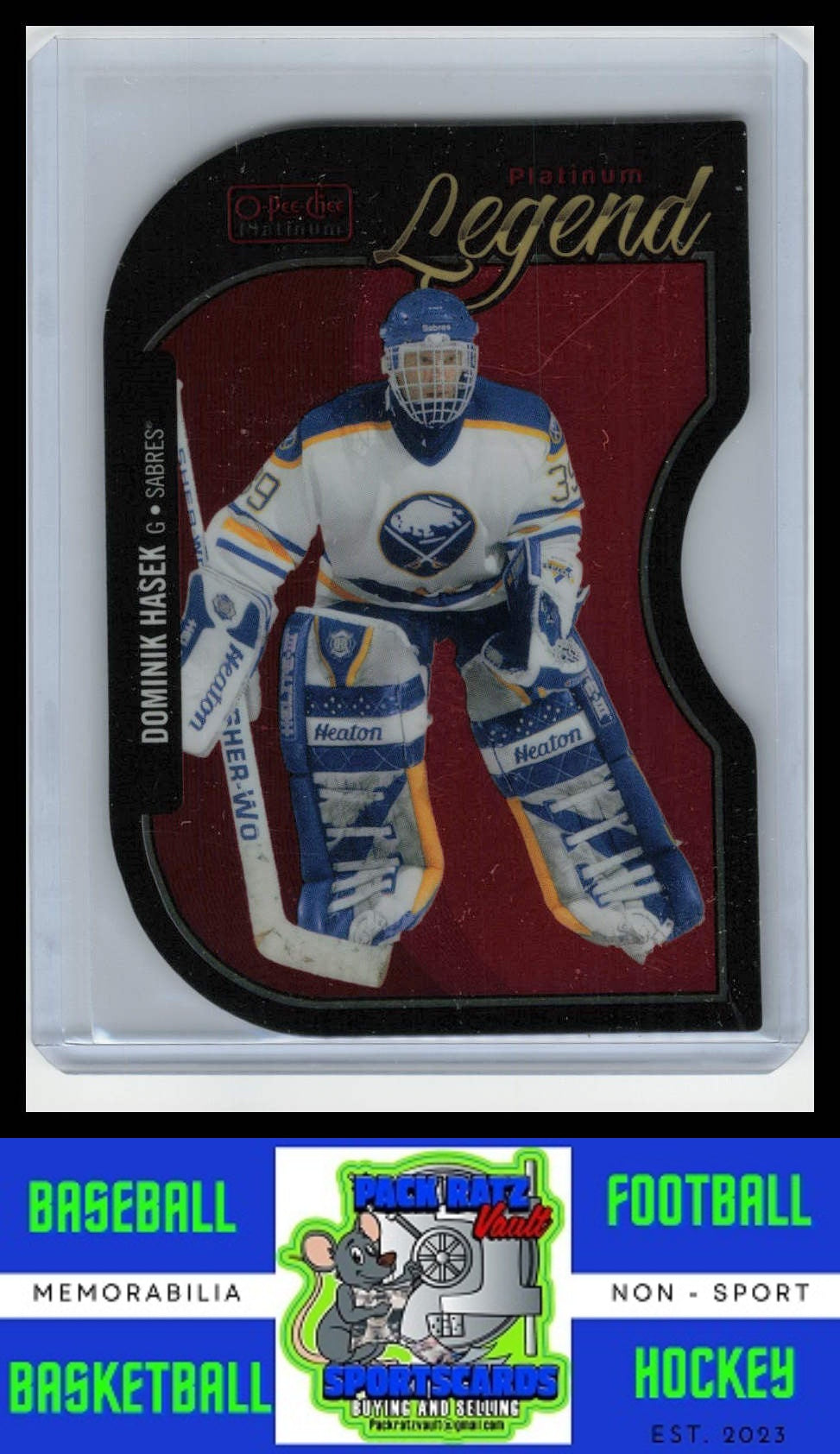 2014 O-Pee-Chee #LS-8 Dominik Hasek Platinum Legend NM