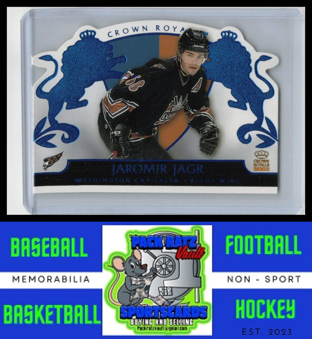 2002 Pacific Crown Royale #99 Jaromir Jagr Blue NM