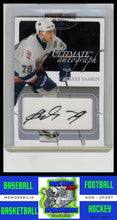 Load image into Gallery viewer, 2004 In the Game Ultimate Autograph #55 Alexei Yashin 50/135 NM