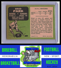 Load image into Gallery viewer, 1970 Topps #67 Brad Park VG/EX