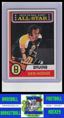 1974 Topps #128 Ken Hodge VG