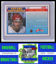 Load image into Gallery viewer, 1990 Score Canadian #440 Eric Lindros VG