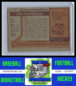 1973 Topps #37 Ted McAneeley EX/OC