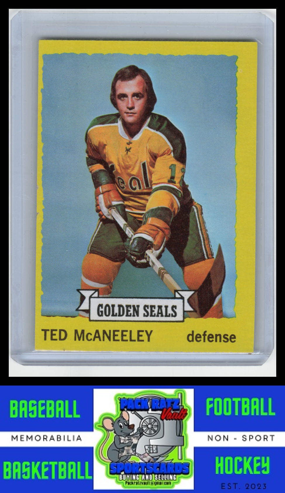 1973 Topps #37 Ted McAneeley EX/OC