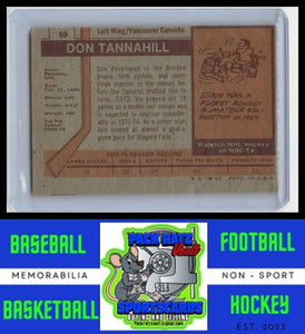 1973 Topps #69 Don Tannahill EX/OC