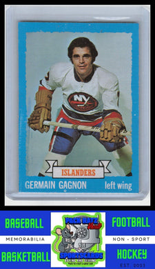 1973 Topps #178 Germain Gagnon EX