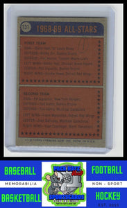 1974 Topps #131 Brad Park G/Writing on the back