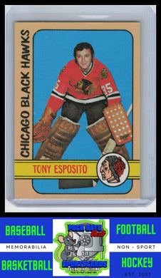 1972 Topps #20 Tony Esposito EX+