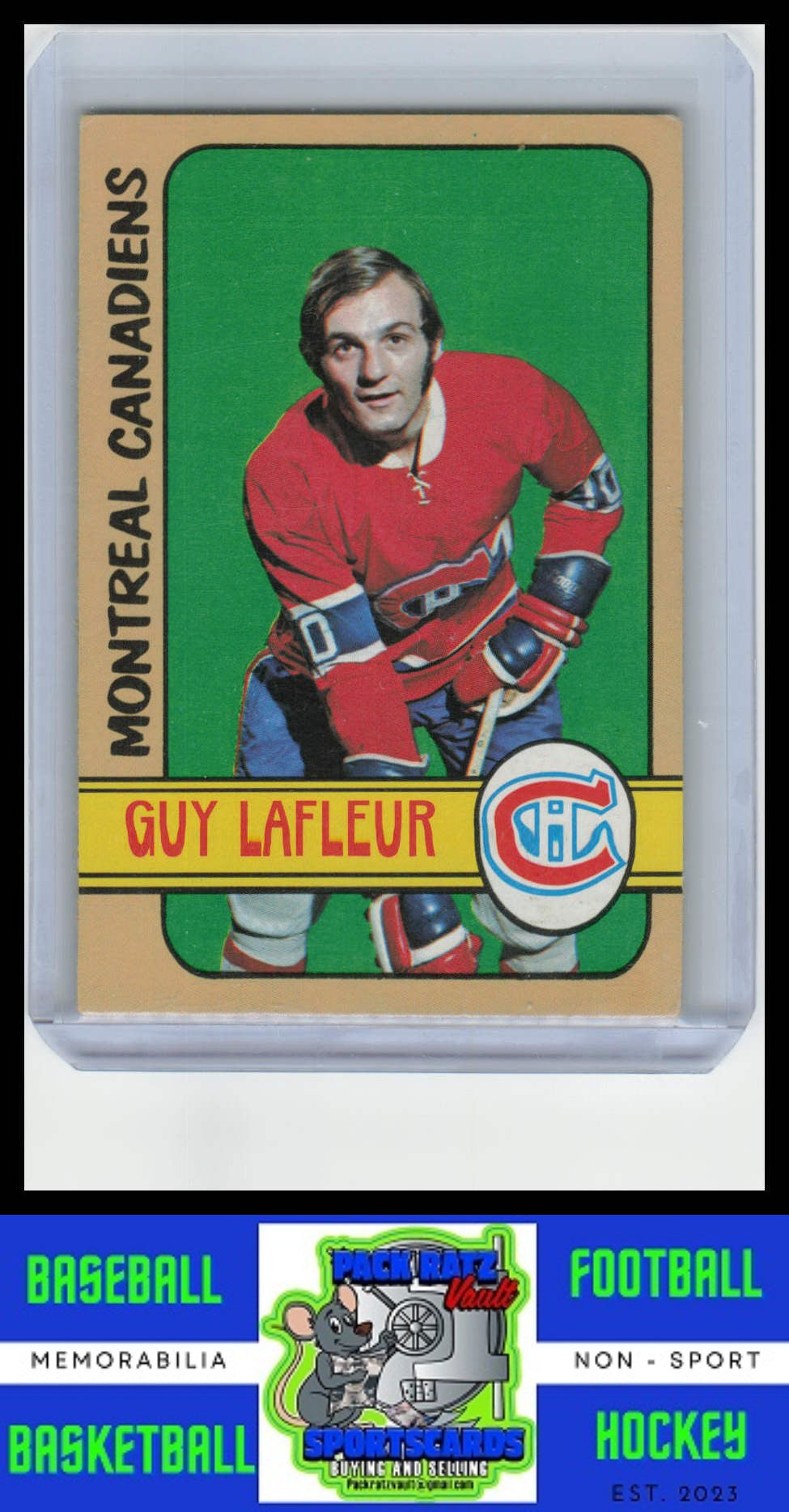 1972 Topps #79 Guy Lafleur EX+