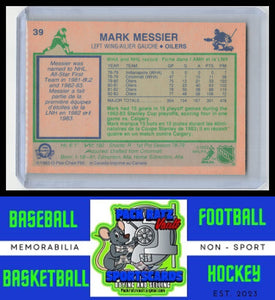 1983 O-Pee-Chee #39 Mark Messier EX