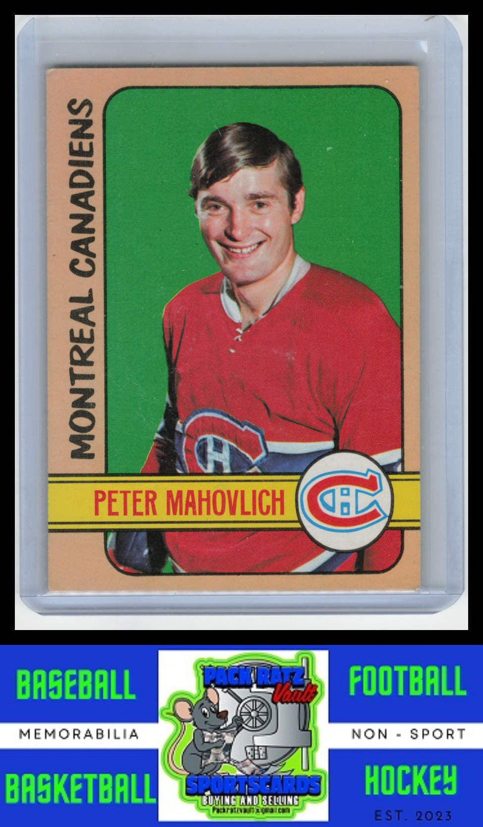 1972 Topps #42 Pete Mahovlich EX