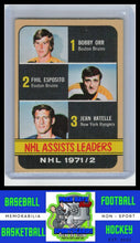 Load image into Gallery viewer, 1972 Topps #62 NHL Assists Leaders LL EX+