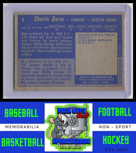 1963 Topps #9 Charlie Burns VG